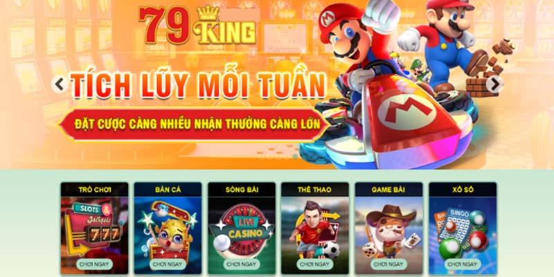 Đa dạng sản phẩm cá cược khi tham gia tại trang web